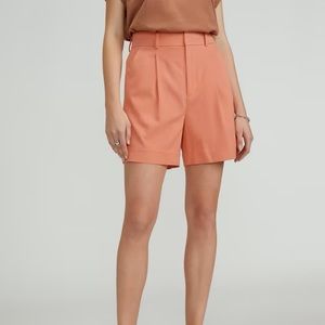 Tawny pink tencel shorts